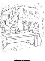 Coloriages de lapins
