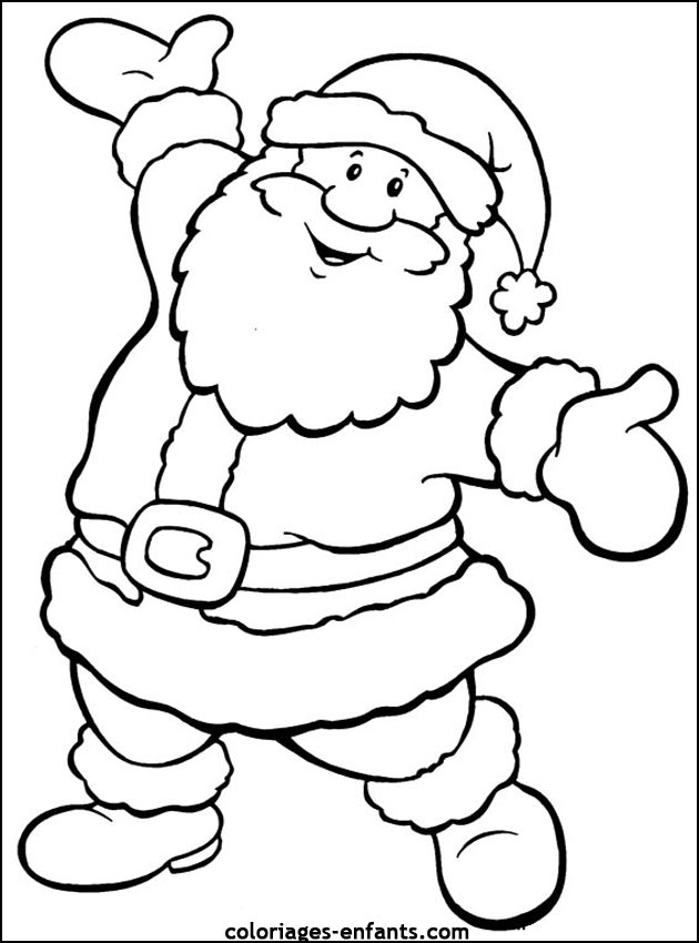 Coloriage de Noël à imprimer sur coloriages-enfants.com