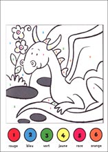 Coloriages codés