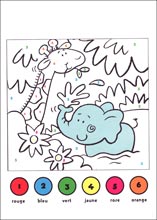 Coloriages codés