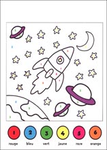 Coloriages codés