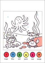 Coloriages codés