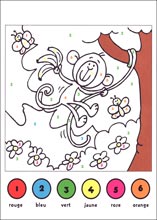 Coloriages codés