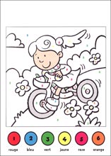 Coloriages codés