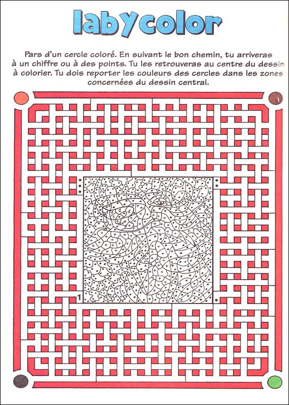 Jeu du labyrinthe à imprimer