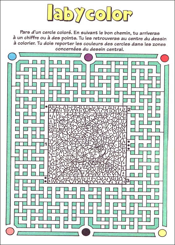 Jeu du labyrinthe à imprimer