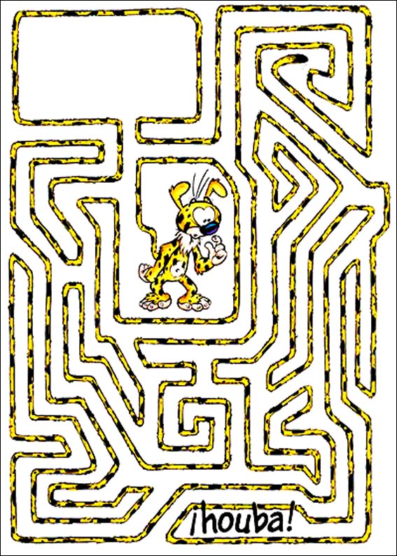 Jeu du labyrinthe à imprimer