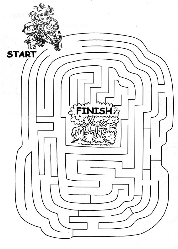 Jeu du labyrinthe à imprimer