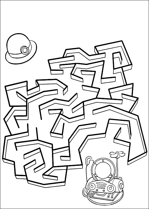 Jeu du labyrinthe à imprimer