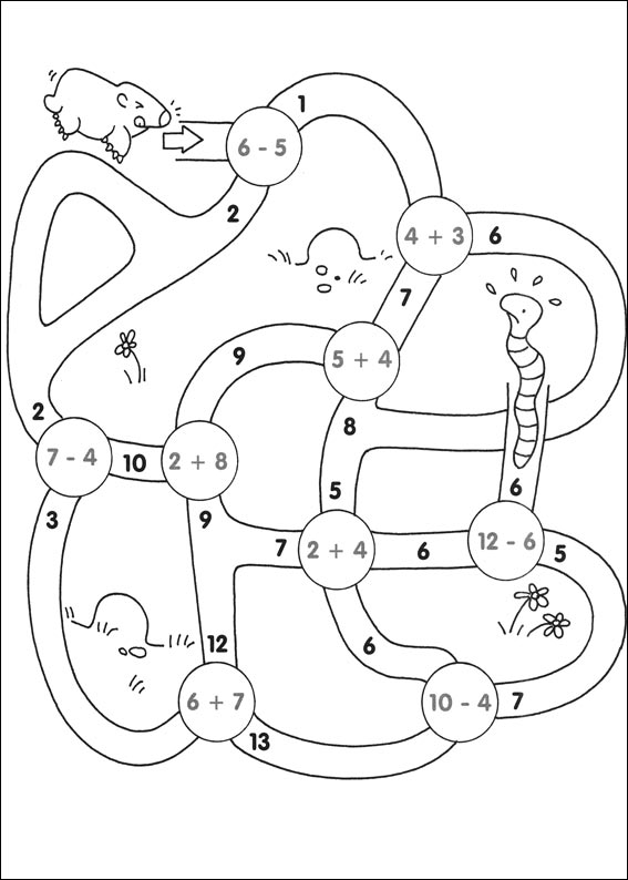 Jeu du labyrinthe à imprimer