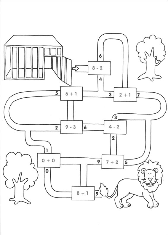 Jeu du labyrinthe à imprimer