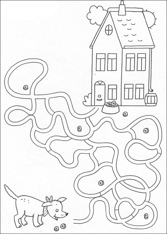 Jeu du labyrinthe à imprimer