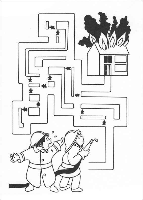 Jeu du labyrinthe à imprimer