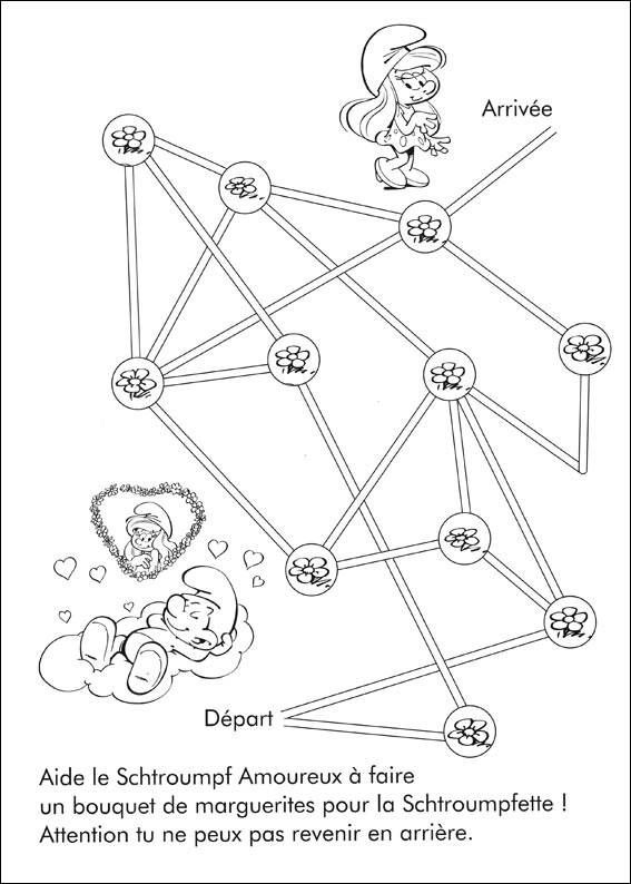 Jeu du labyrinthe à imprimer