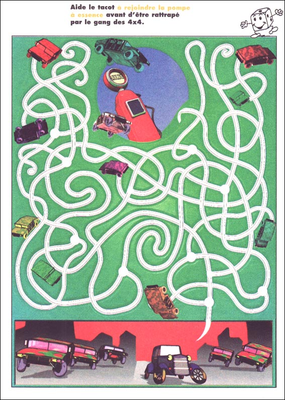 Jeu du labyrinthe à imprimer