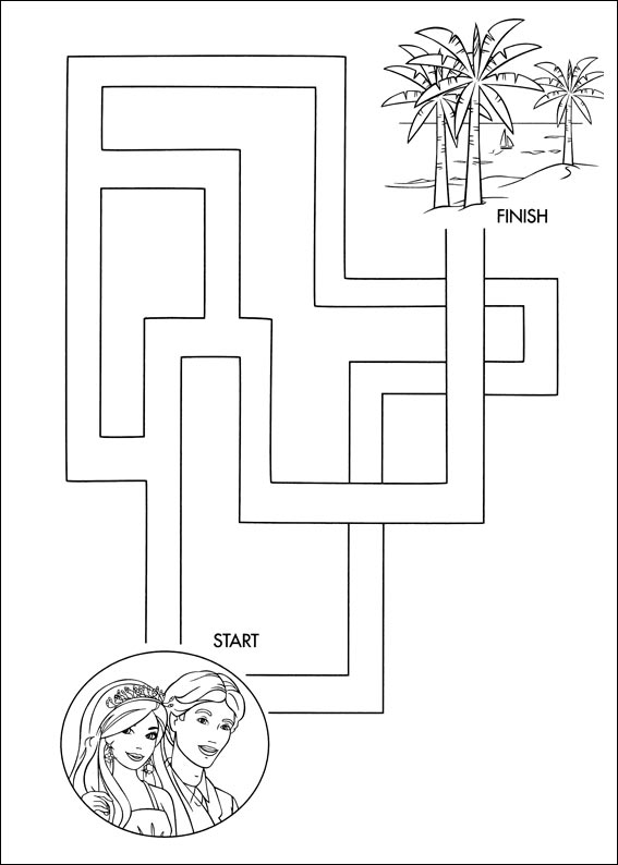 Jeu du labyrinthe à imprimer