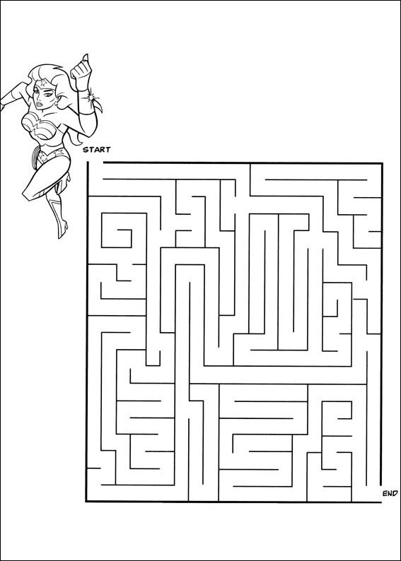 Jeu du labyrinthe à imprimer