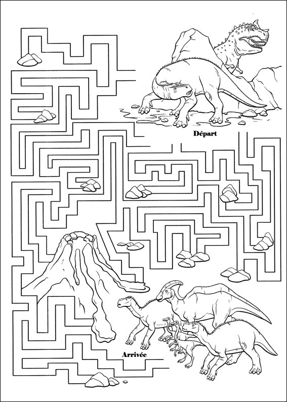 Jeu du labyrinthe à imprimer