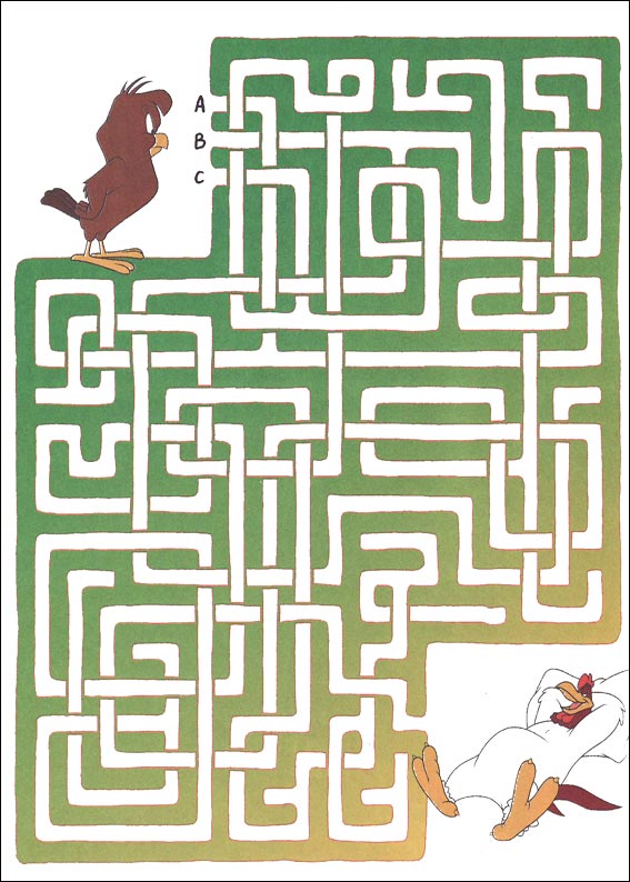 Jeu du labyrinthe à imprimer