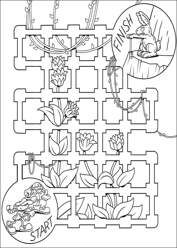 Jeu du labyrinthe à imprimer