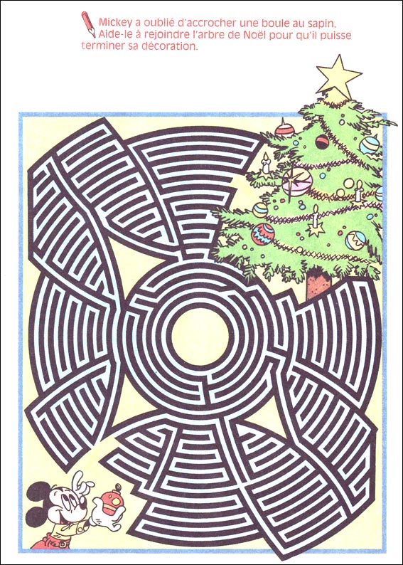 Jeu du labyrinthe à imprimer