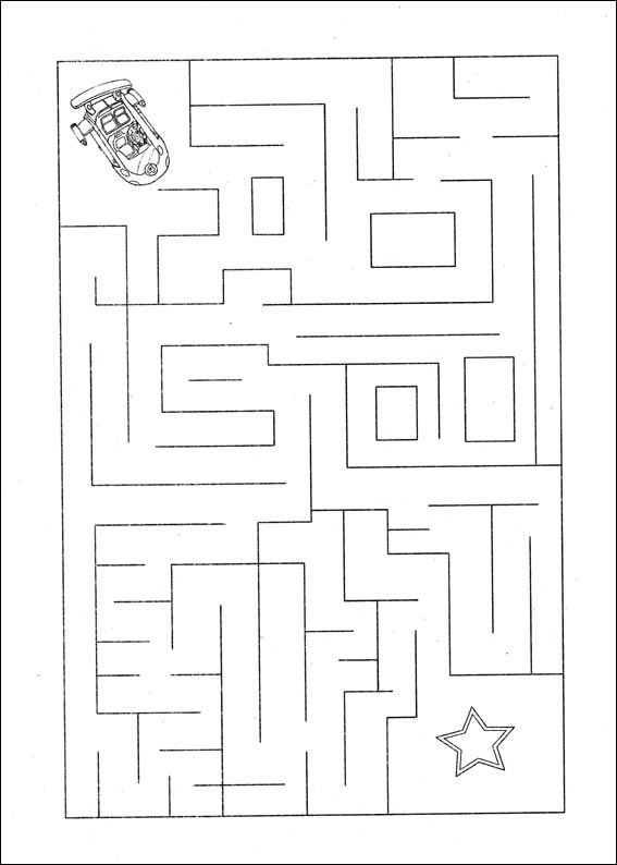 Jeu du labyrinthe à imprimer