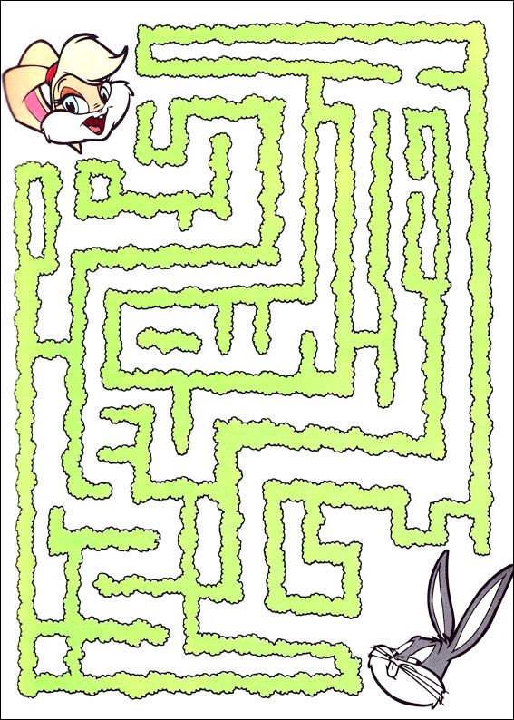 Jeu du labyrinthe à imprimer