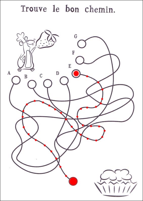 solution du Labyrinthe  imprimer