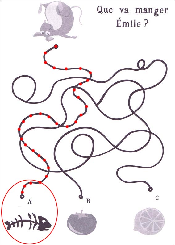 solution du Labyrinthe  imprimer