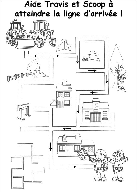 solution du Labyrinthe  imprimer