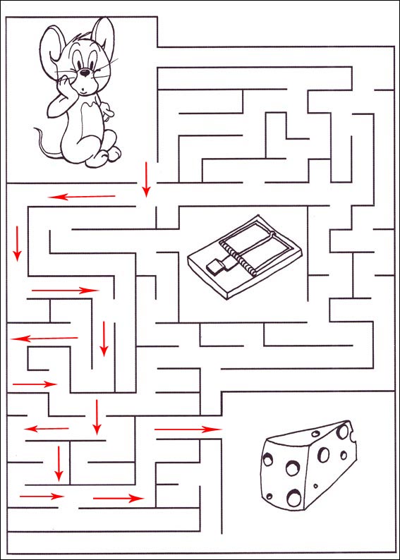 solution du Labyrinthe  imprimer