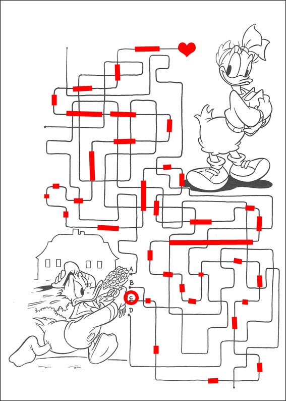 solution du Labyrinthe  imprimer