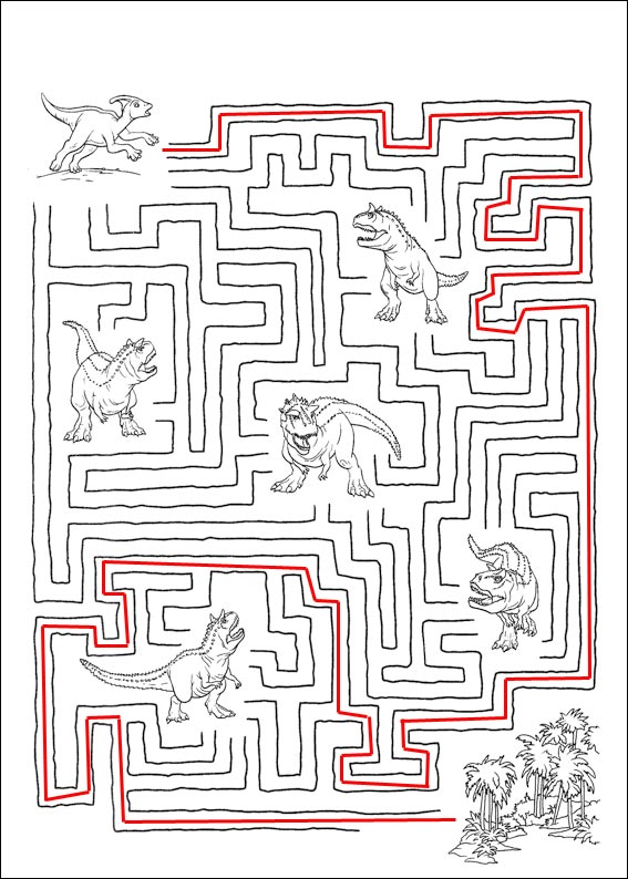 solution du Labyrinthe  imprimer