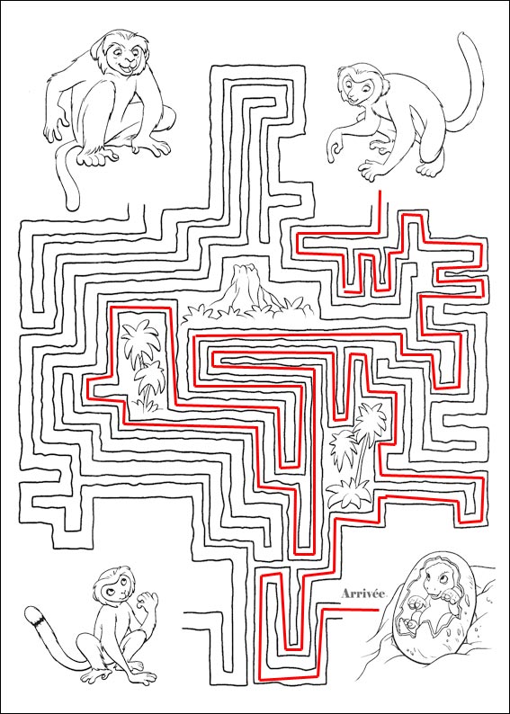 solution du Labyrinthe  imprimer