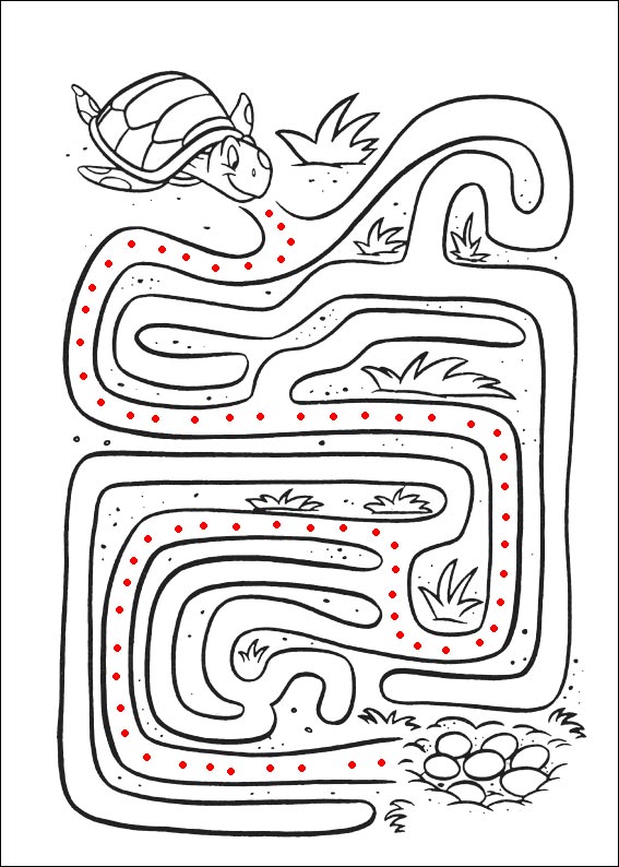 solution du Labyrinthe  imprimer