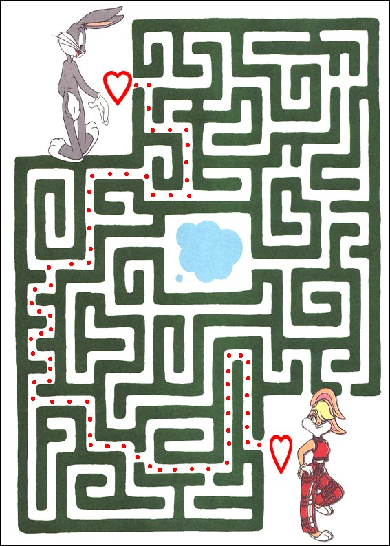 solution du Labyrinthe  imprimer