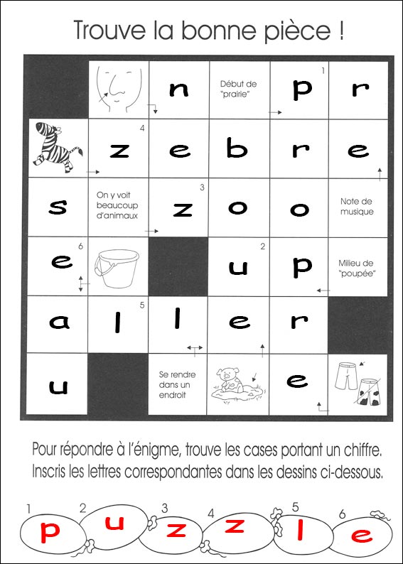 solution des Mots flchs