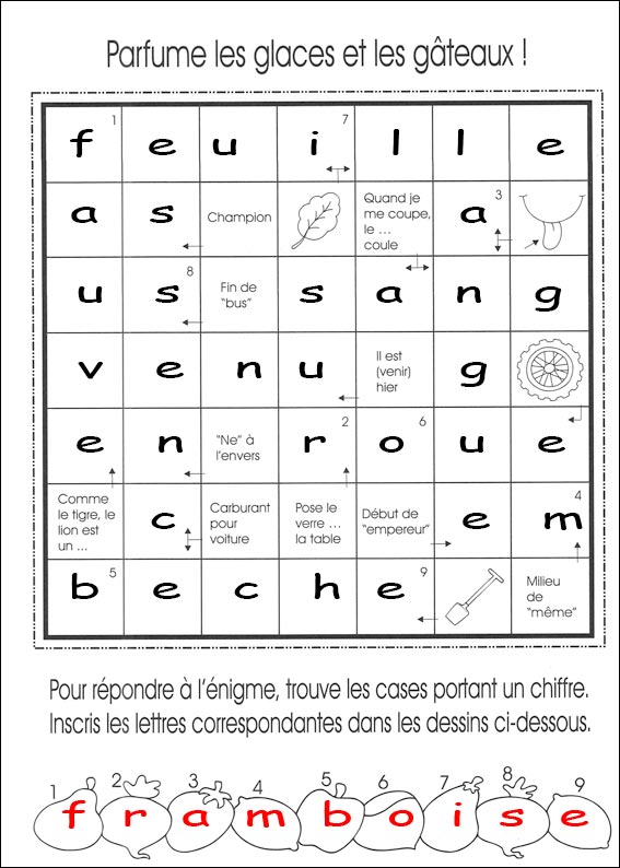 solution des Mots flchs