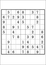 Sudoku à imprimer