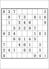 Sudoku à imprimer