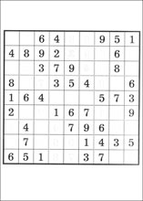 Sudoku à imprimer