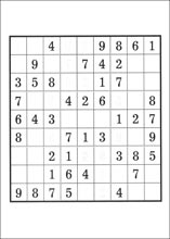 Sudoku à imprimer