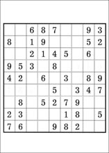 Sudoku à imprimer