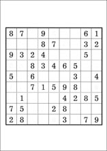 Sudoku à imprimer