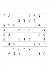 Sudoku à imprimer