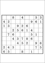 Sudoku à imprimer