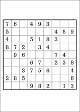 Sudoku à imprimer