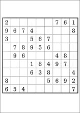 Sudoku à imprimer