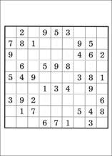 Sudoku à imprimer