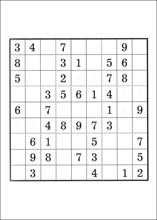 Sudoku à imprimer